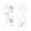 PS20211A,PS20211B,PS20211C,PS2021直流電流信號(hào)隔離器（一入一出）