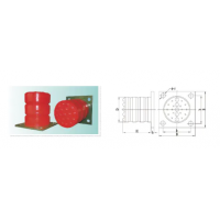 QS-HS3-4160/5200/5220/8130/9750/14400，QS-HS3-740/940/1270/1480/1990/2540/3260，QS-HS3-28/40/60/65/100/130/150/200/290/330/460/600， QS-HS3型聚氨酯緩沖器