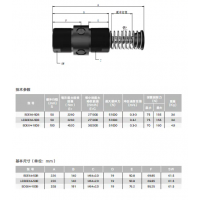 BDE64-50/100B，LEBDE64-50B，BDE64-50/100,LEBDE64-50，大型可調(diào)節(jié)液壓緩沖器BDE6425-64150